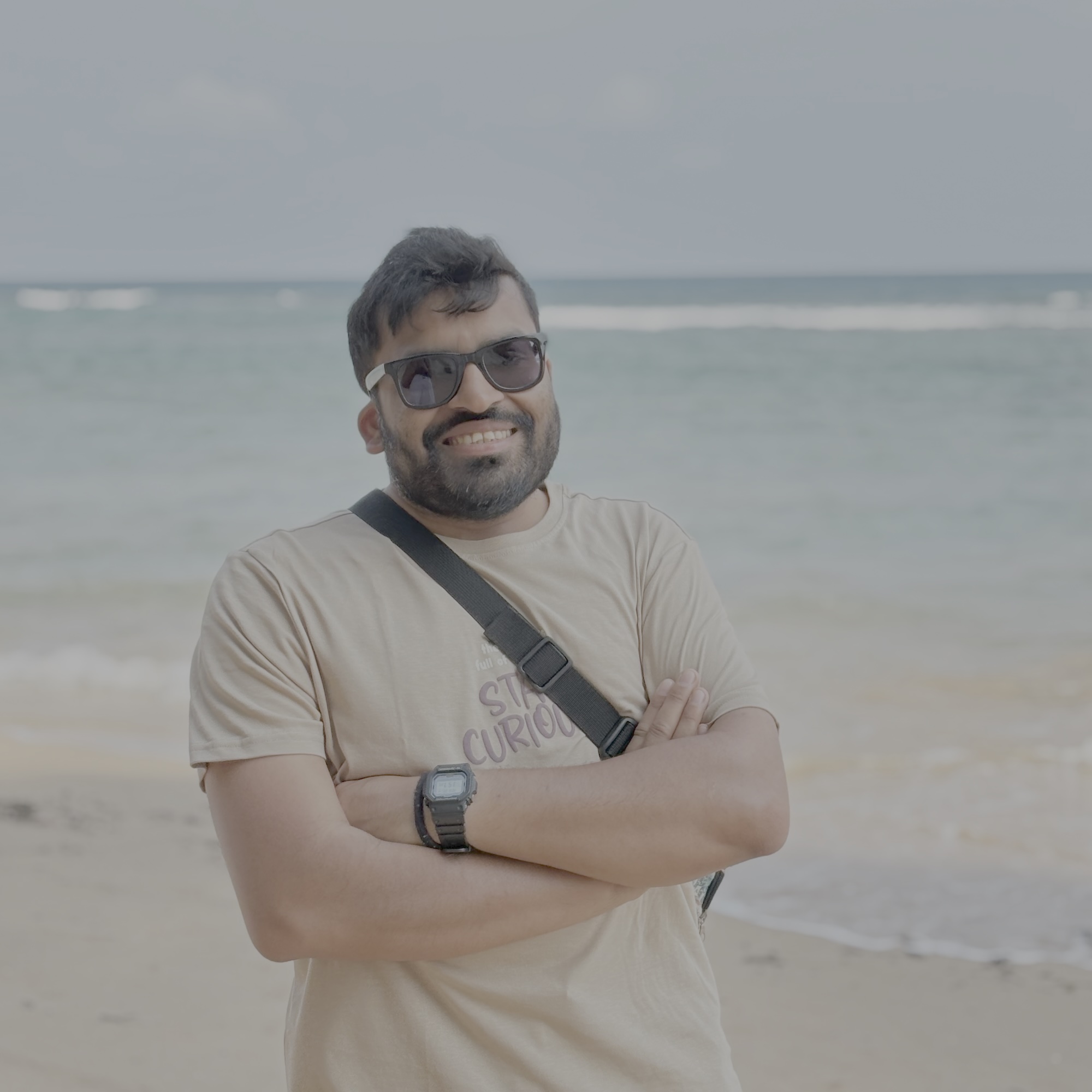 Gaurav Goyal smiling outdoors
